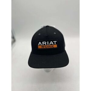 NWT Ariat Mens Work Logo Patch Richardson 112 Adjustable Snapback Cap Hat